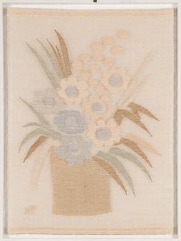 Maija-Liisa Forss-Heinonen, bildvävnad, signerad och numrerad 176/300 för Helmi Vuorelma AB.