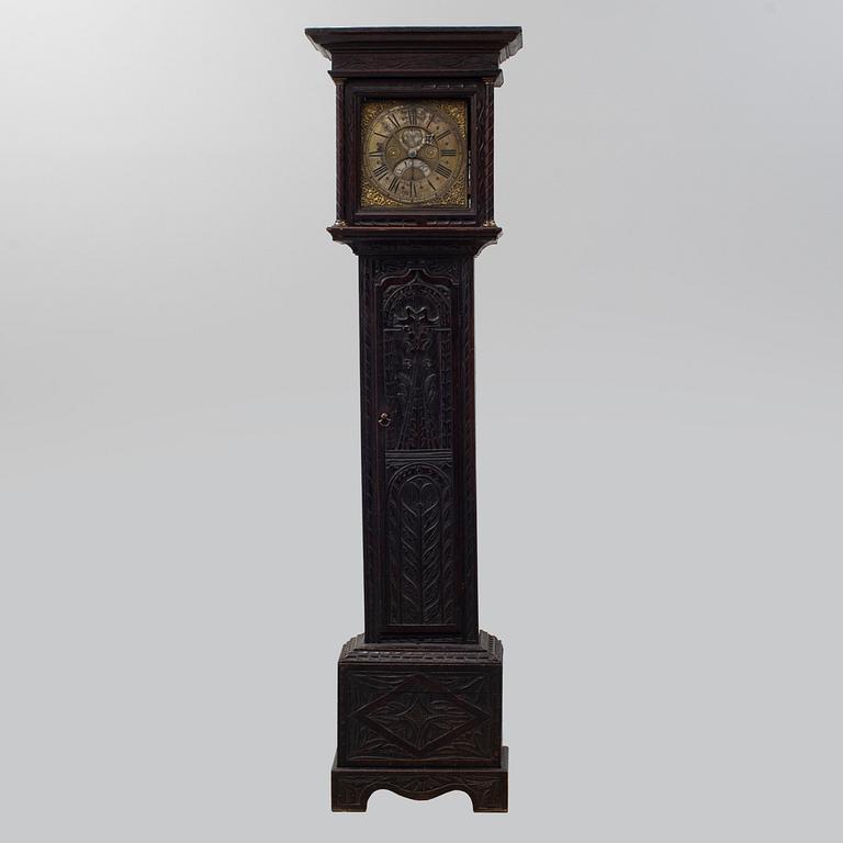 An 18th century longcase clock.