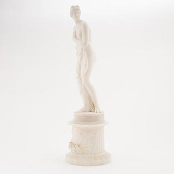 Antonio Canova, efter. Skulptur. Alabaster. Total höjd 69 cm.