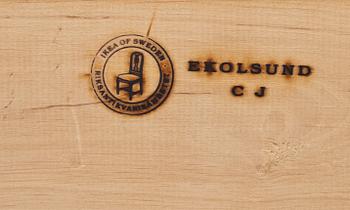 BOKHYLLOR, ett par, "Ekolsund" ur IKEAs 1700-talsserie, 1990-tal.
