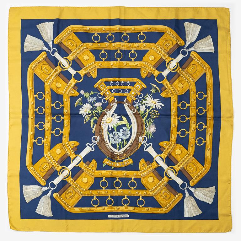 Hermès, scarves, 3 st.