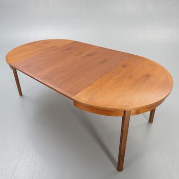 A 1960/70s walnut dining table from Skaraborgs.