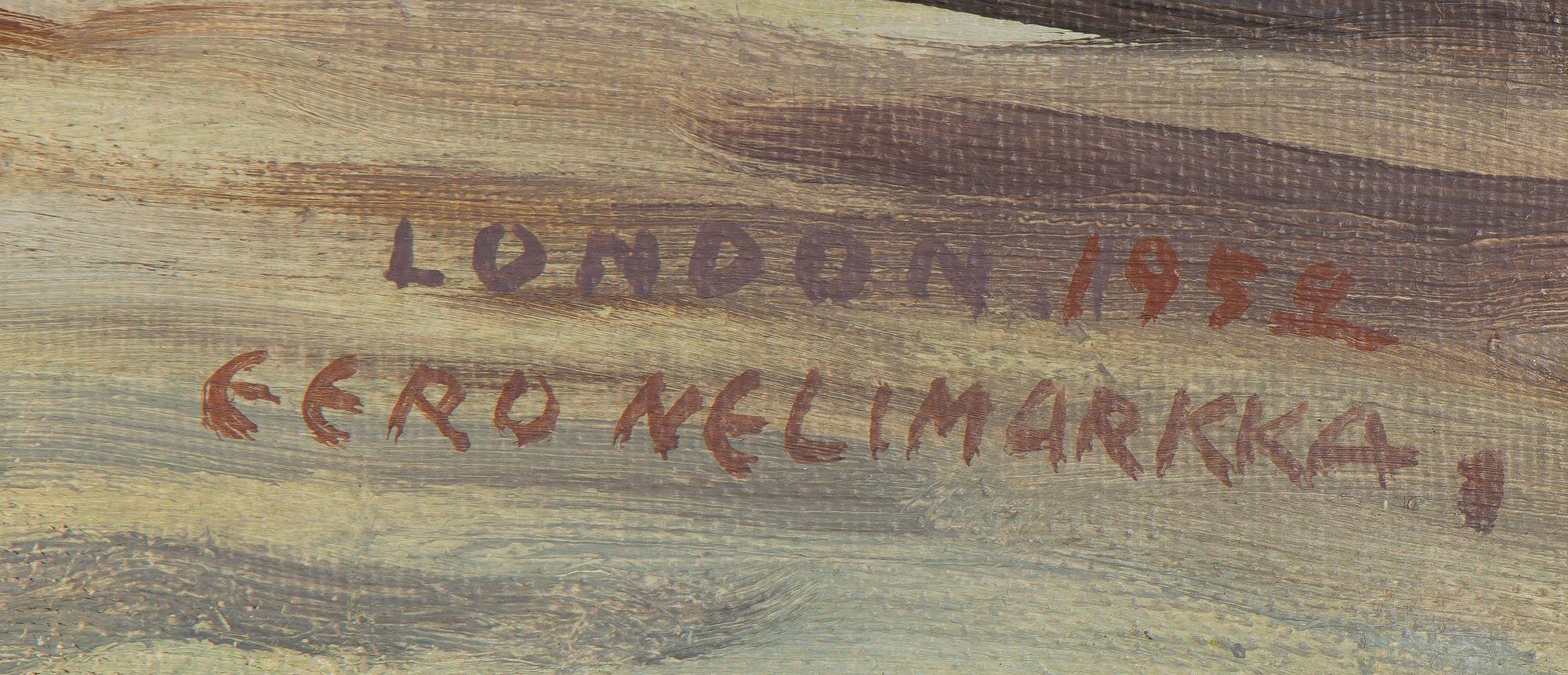 Eero Nelimarkka, Vy från London.