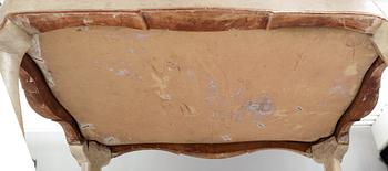 FAJANSBRICKA, troligen Marieberg, 1700-tal, senare underrede.