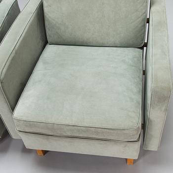 Alvar Aalto, fåtöljer,ett par, modell RB 511 Artek 1960-tal.
