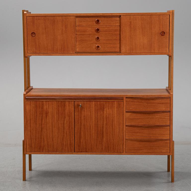 BOKHYLLA, teak, ca 1950-60-tal.