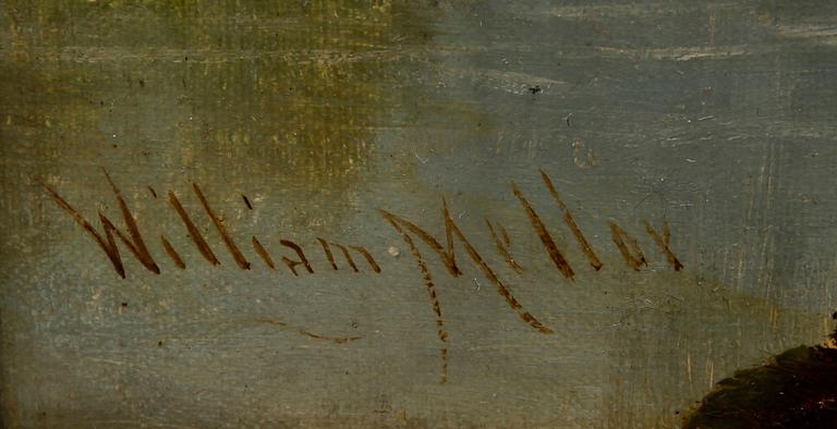 WILLIAM MELLOR, olja på duk, signerad.