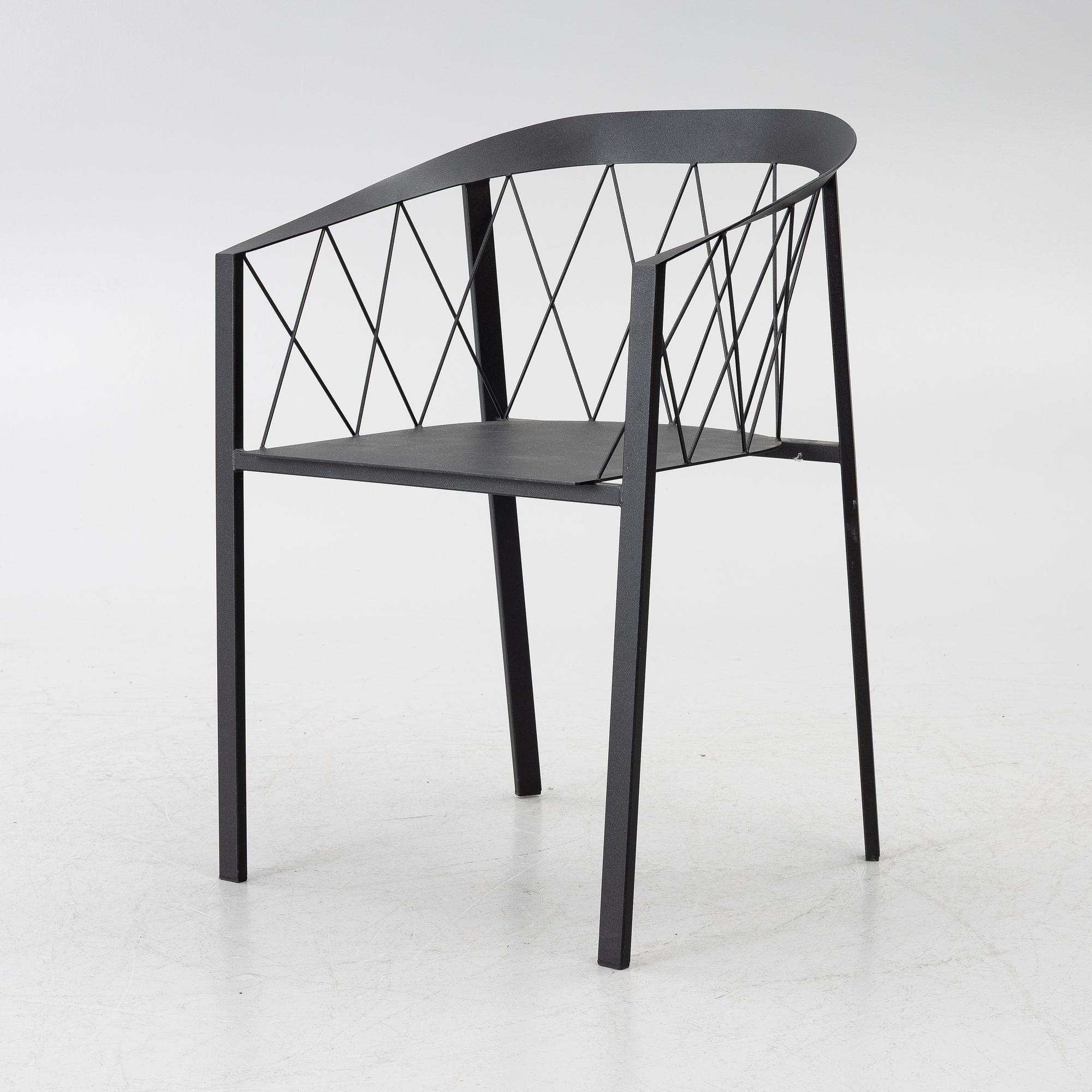 Ida L. Hildebrand, armchair, “My Chair Net”, Friends & Founders, contemporary.