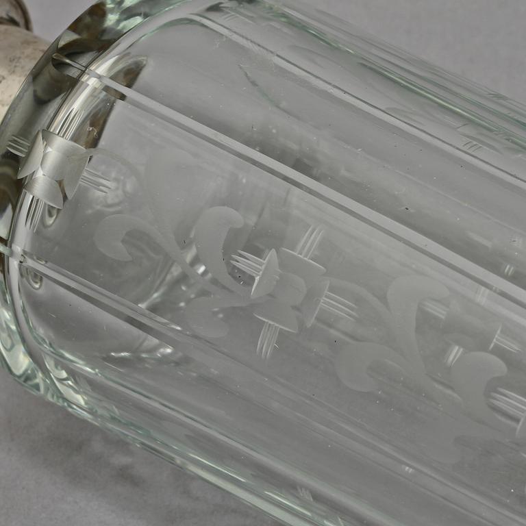 KARAFF, glas och silver, Gustav Dahlgren & Co, Malmö, 1950.