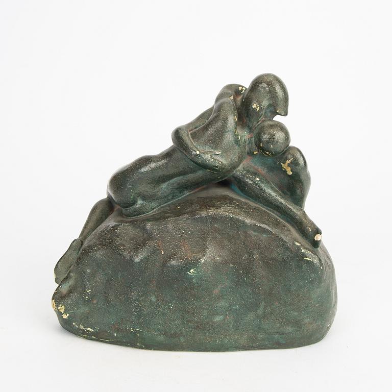 Fredrik Frisendahl, skulptur signerad och daterad 1931  patinerad gips.