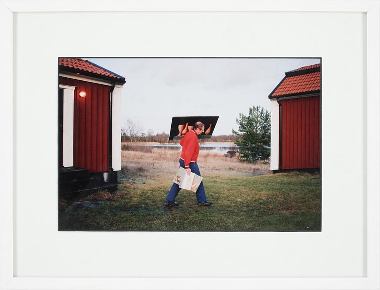 HANS T DAHLSKOG, analogt fotografi, signerat a tergo, 1993.