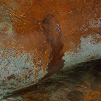 JØRGEN THOMS, patinated bronze, signed.