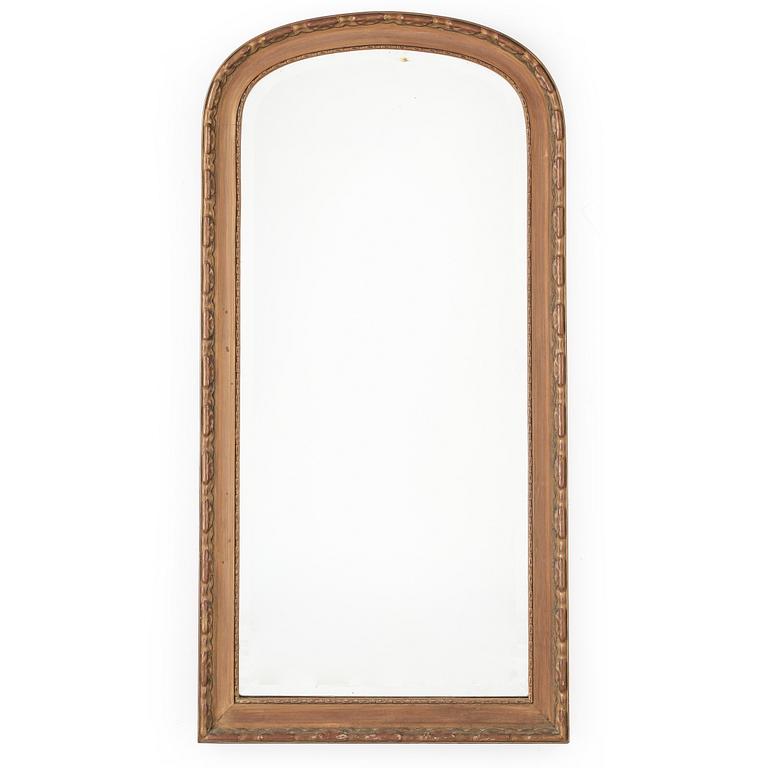 SPEGEL MED KONSOLBORD, Gustaviansk stil, 1900-talets första hälft.