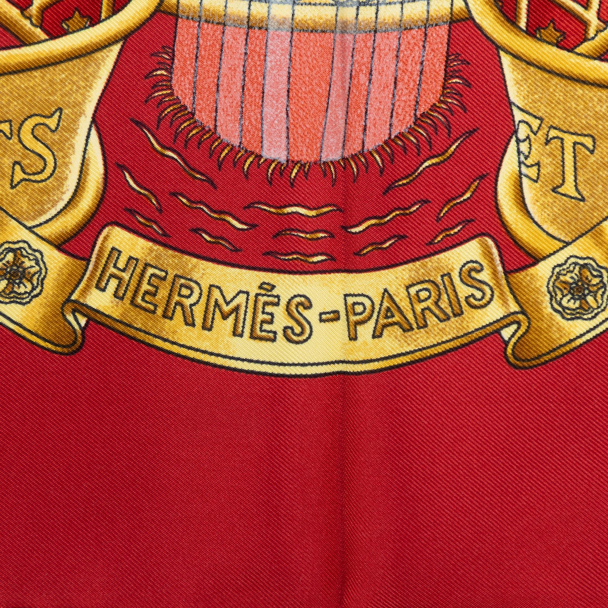 Hermès, scarf, "Europe".