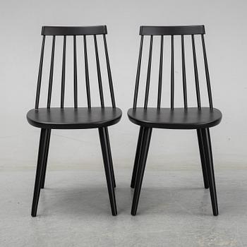 Yngve Ekström, a set of 4 'Pinocchio' chairs from the second half of the 20th century.