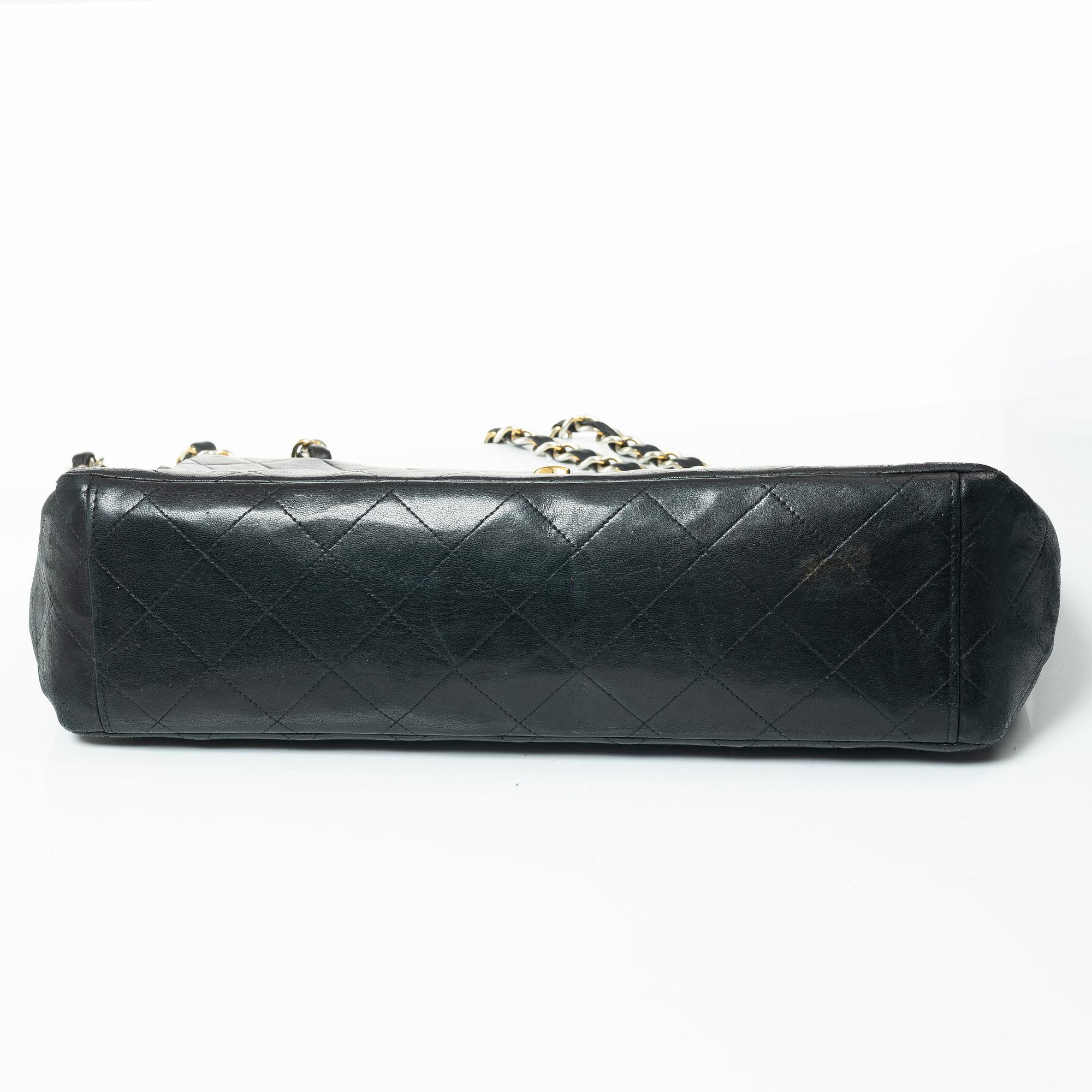 Chanel, väska, "Maxi Single Flap Bag", vintage.