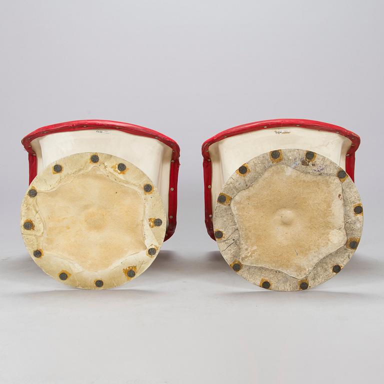 Yrjö Kukkapuro, pöytä "Saturnus" ja tuoleja, 4 kpl, "Junior", Haimi, 1960-luku.