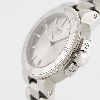 Oris, Aquis Date, wristwatch, 36 mm.