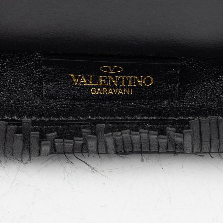 Valentino Garavani, "The Rope Large Fringe Leather Tote Bag".
