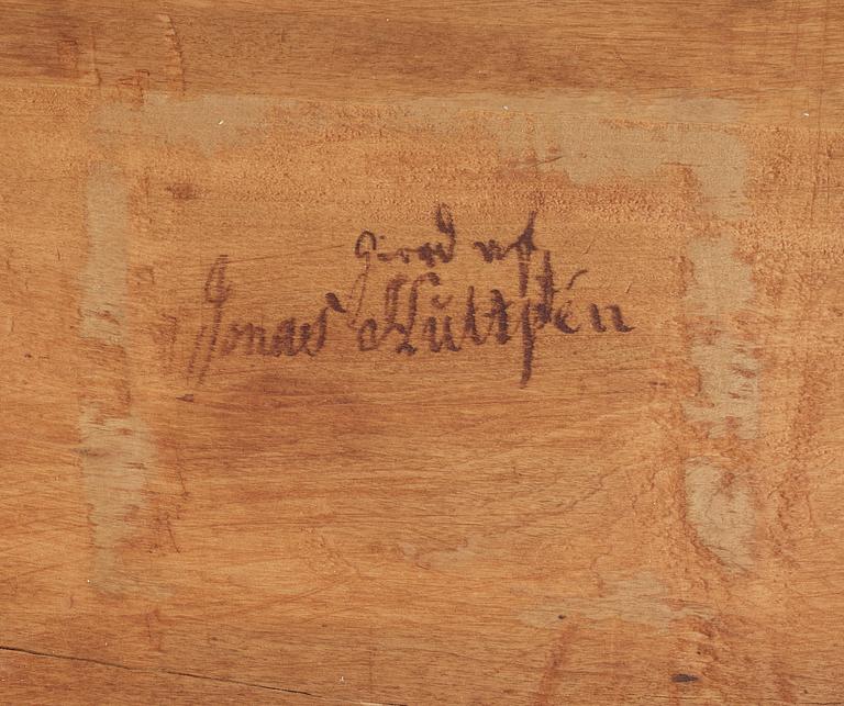 BYRÅ, av Jonas Hultsten (mästare i Stockholm 1773-1794). Gustaviansk.