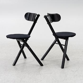 Fällstolar, 4 st, Calligaris, Italien.