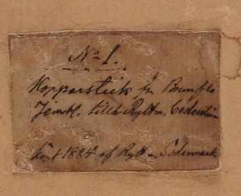 Möjligen föreställande Gustaf III: besök i Rom 1783-84.