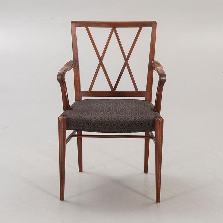 Nordiska Kompaniet, Karmstol, "Lawrence", NK, Sweden Modern, 1940-tal.
