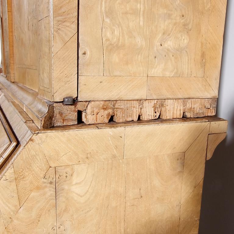 SKRIVSKÅP, rokoko, provinstillverkat, sent 1700-tal/tidigt 1800-tal.