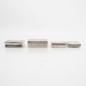 Dosor 4 st silver 1800-tal.