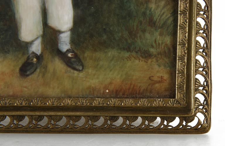 MINIATYRMÅLNING, 1800/1900-tal.