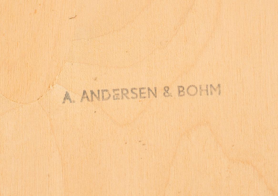 Six 1960's dining chairs, "Louise", Johannes Andersen, A.Andersen & Bohm, Denmark.