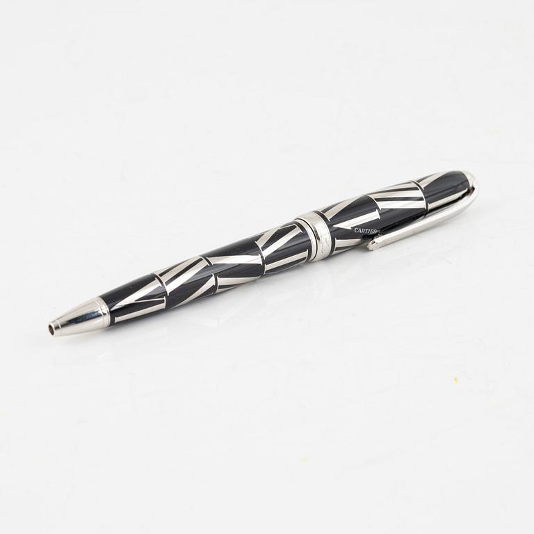 Cartier, ballpoint pen "Roman numeral", limited edition, circa 2005.