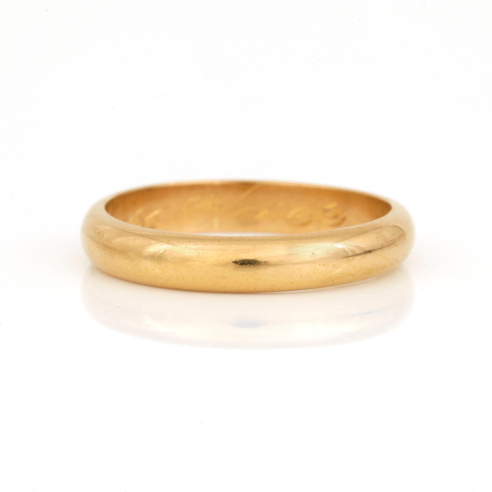 RING, 23K guld.