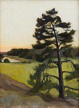 SIGRID SCHAUMAN, LANDSCAPE FROM ÅLAND ISLANDS (ÖNNINGEBY).