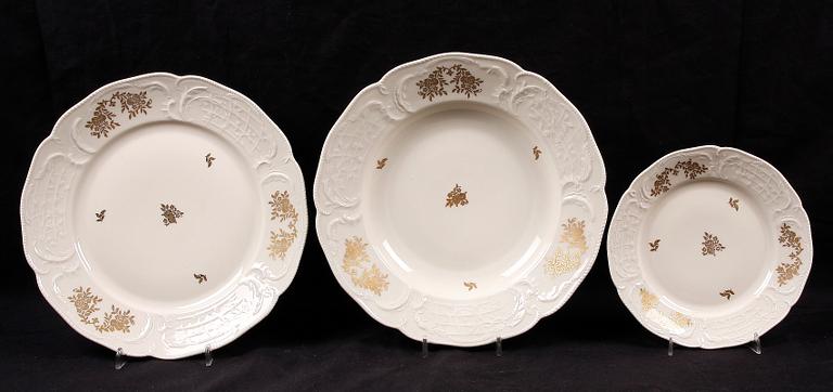 MATSERVIS, 56 delar, Sanssouci, Rosenthal.