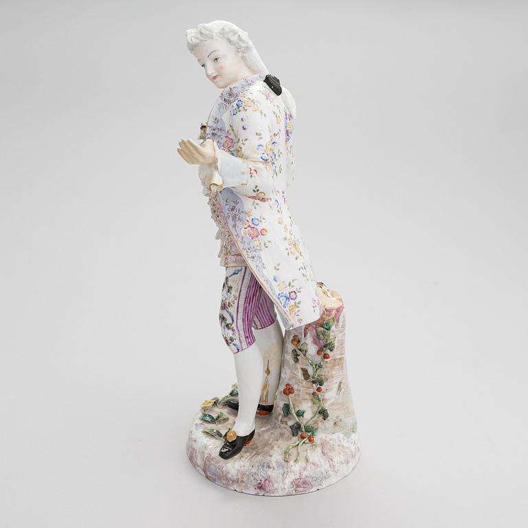 Figuriini, Meissen, posliini, Saksa, 1800-luku.