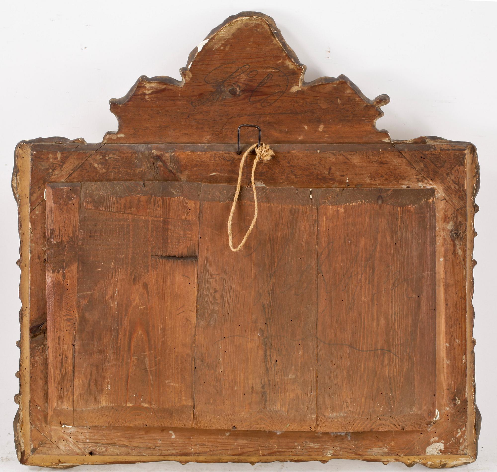 SPEGEL, rokoko-stil, 1800-tal.