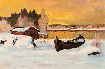 EERO KEMPPAINEN, olja på duk, signerad och daterad -73.