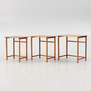 Josef Frank, satsbord, 3 delar, modell 618, Firma Svenskt Tenn, före 1985.