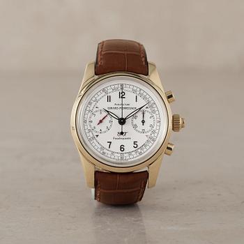 117. GIRARD PERREGAUX, SF (Scuderia Ferrari), Foudroyante Rattrapante, chronograph, wristwatch, 40 mm,