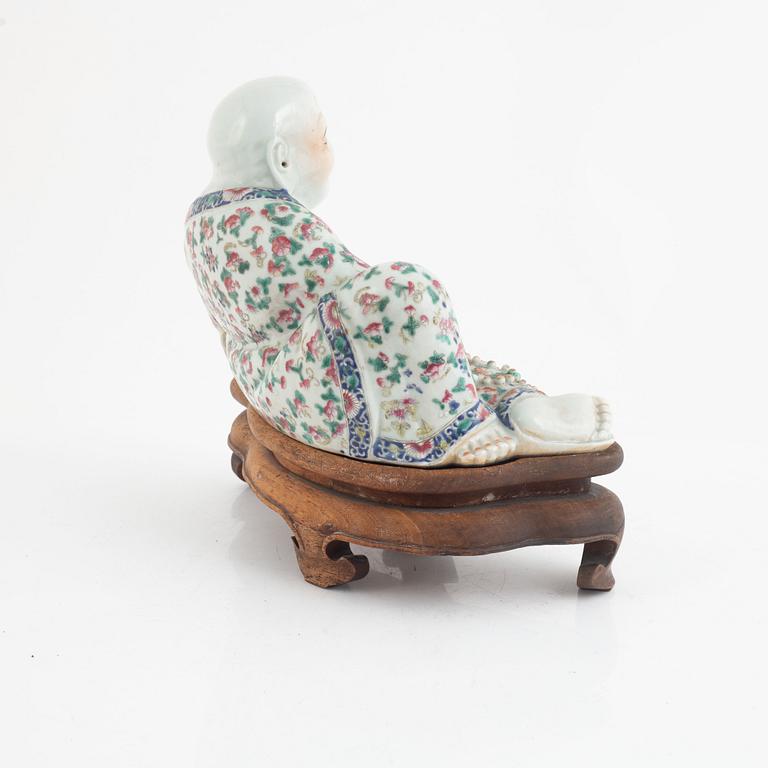 Figurine, Buddai, porcelain, China, 20th century.