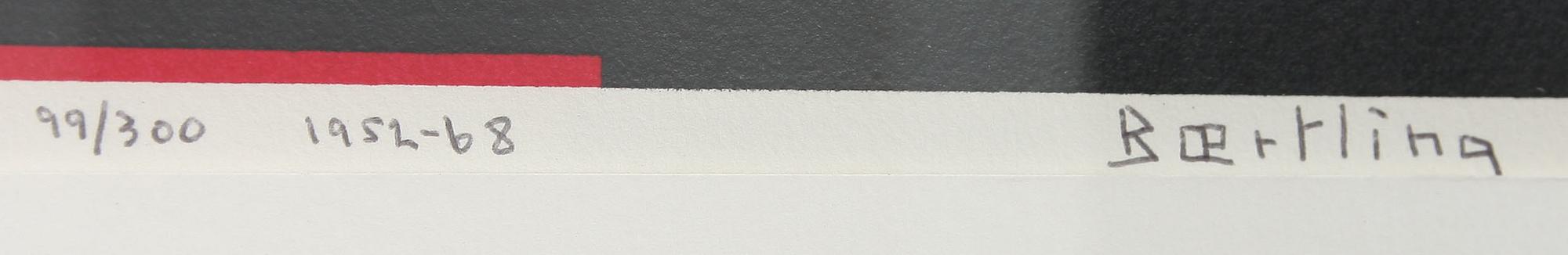 OLLE BAERTLING, färgserigrafi, sign, dat 1952-68 och numr 99/300.