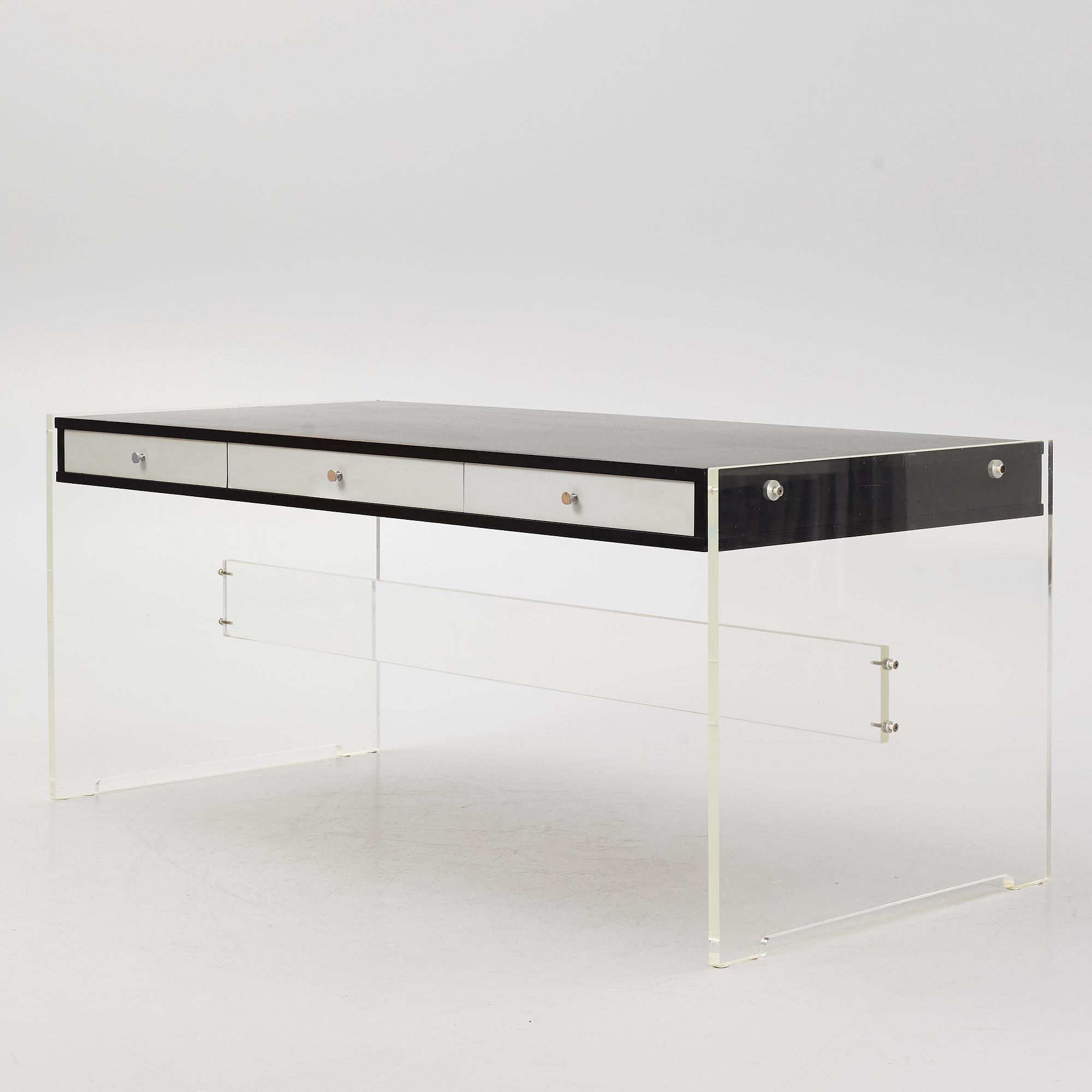 Poul Nørreklit, a 'Jailhouse suit' desk, Sigurd Hansens Møbelfabrik, Denmark, 1960's.