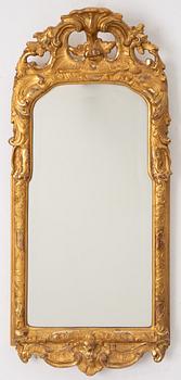 Rococo-style mirror, early 20th century.