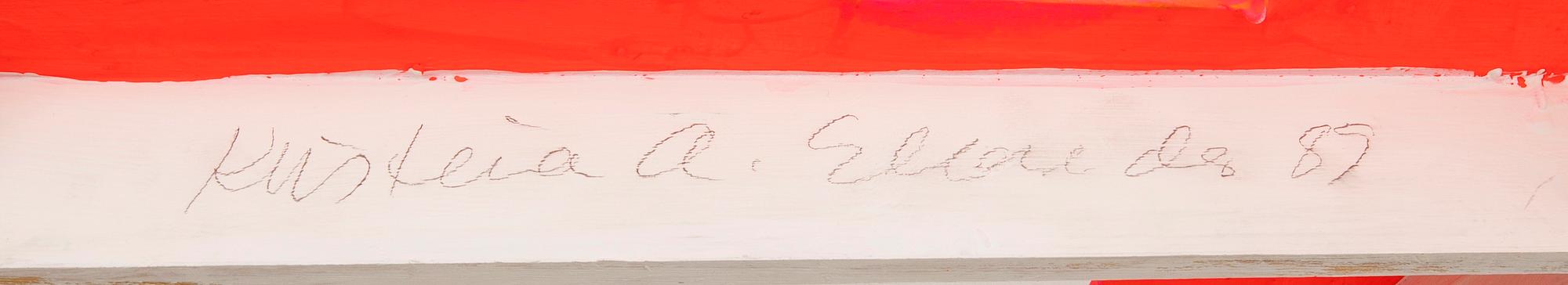 Kristina Elander, väggskulptur Utan titel.