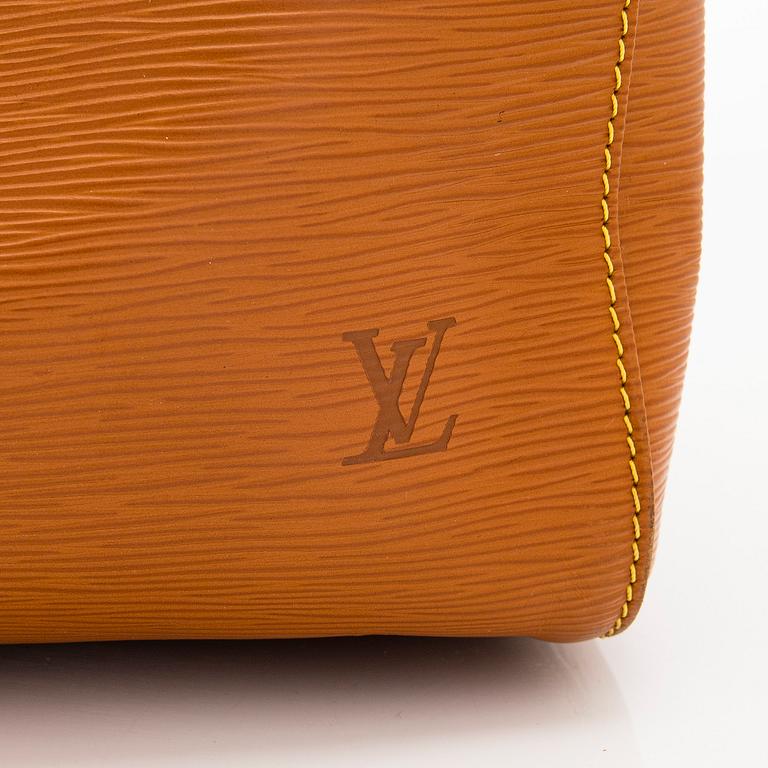 Louis Vuitton, viikonloppulaukku, "Epi Keepall 45".