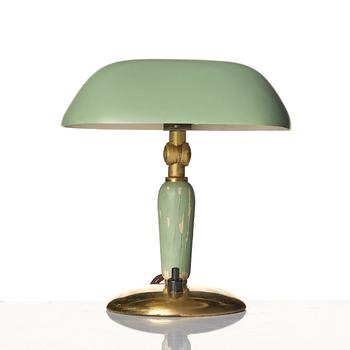 Bertil Brisborg, bords/vägglampa, modell "31866", Nordiska Kompaniet, 1940-50-tal.
