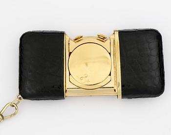 RESEUR, Movado, Ermetophon, alarm, doublé, 1950/60-tal.
