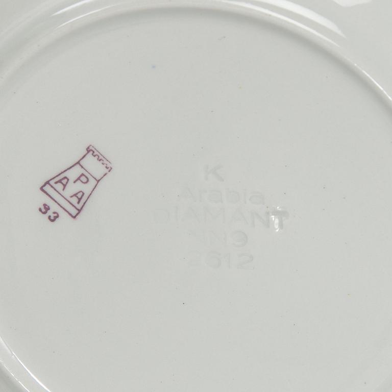 Arabia, Dinner Set, 31 pieces, early 20th century.