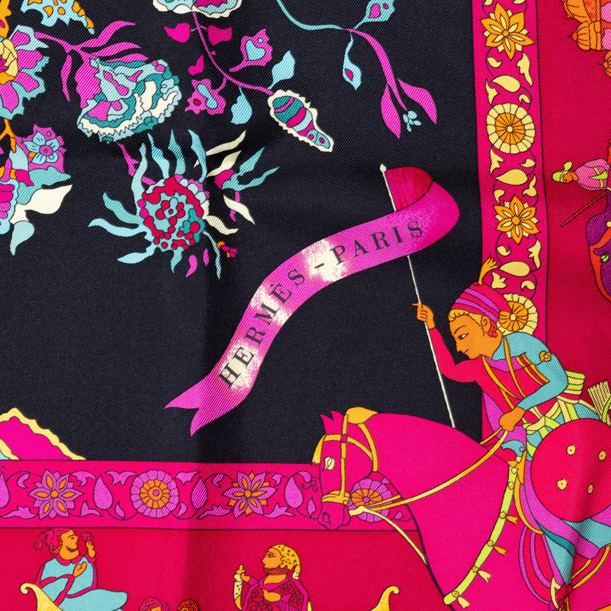 Hermès, scarf, "Fantasies Indiennes".